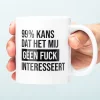 Ditverzinjeniet Mokken & Glazen|99% kans mok