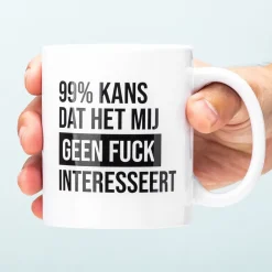 Ditverzinjeniet Mokken & Glazen|99% kans mok
