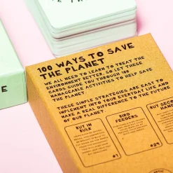 Ditverzinjeniet Duurzaam|100 Ways To Save The Planet kaarten