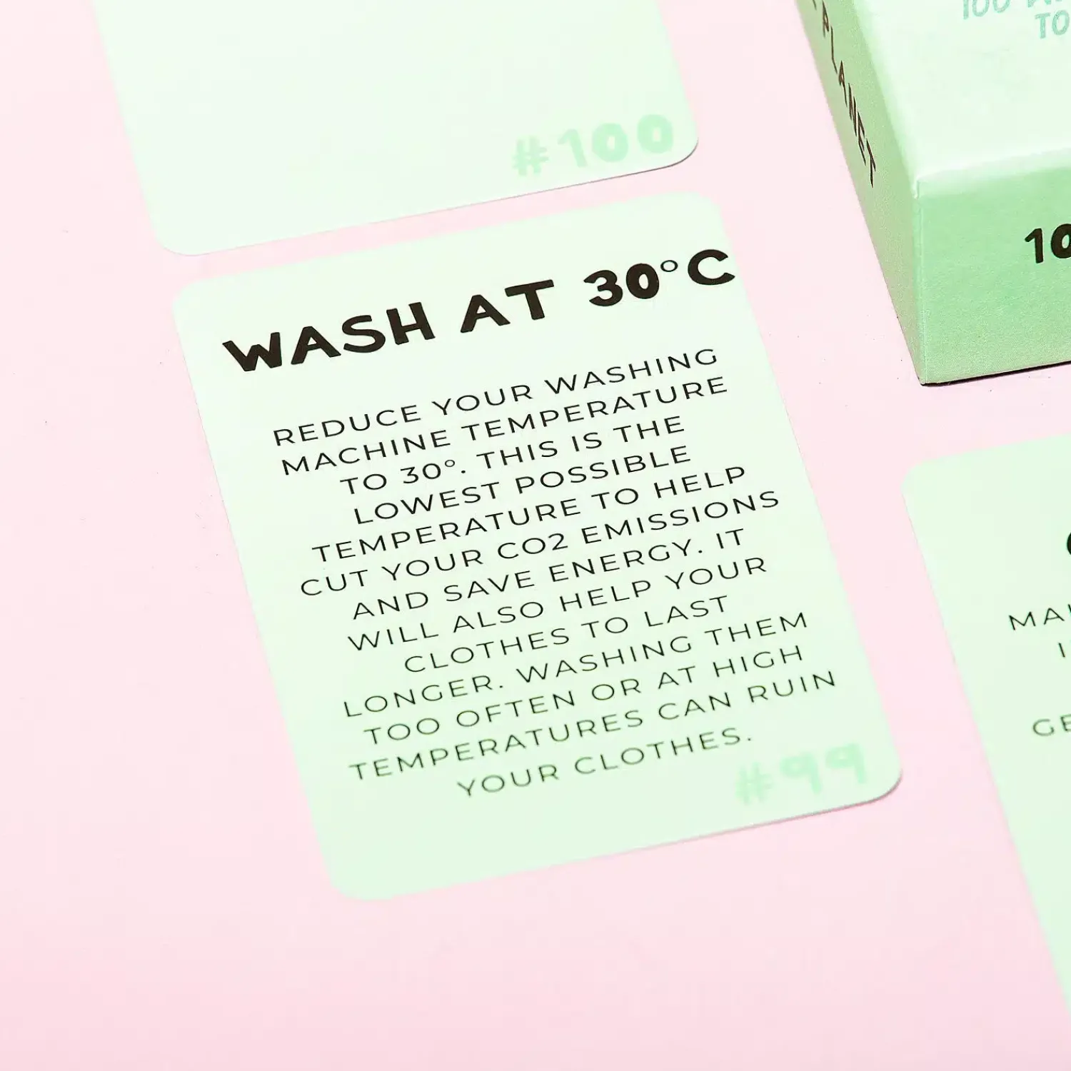 Ditverzinjeniet Duurzaam|100 Ways To Save The Planet kaarten