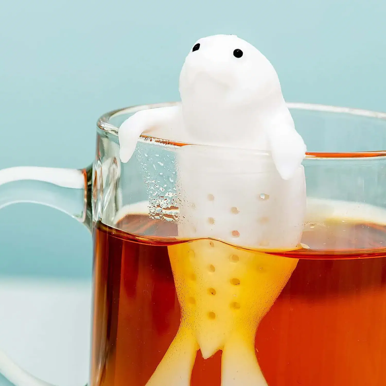 Ditverzinjeniet Thee Eieren|Baby zeehond tea infuser