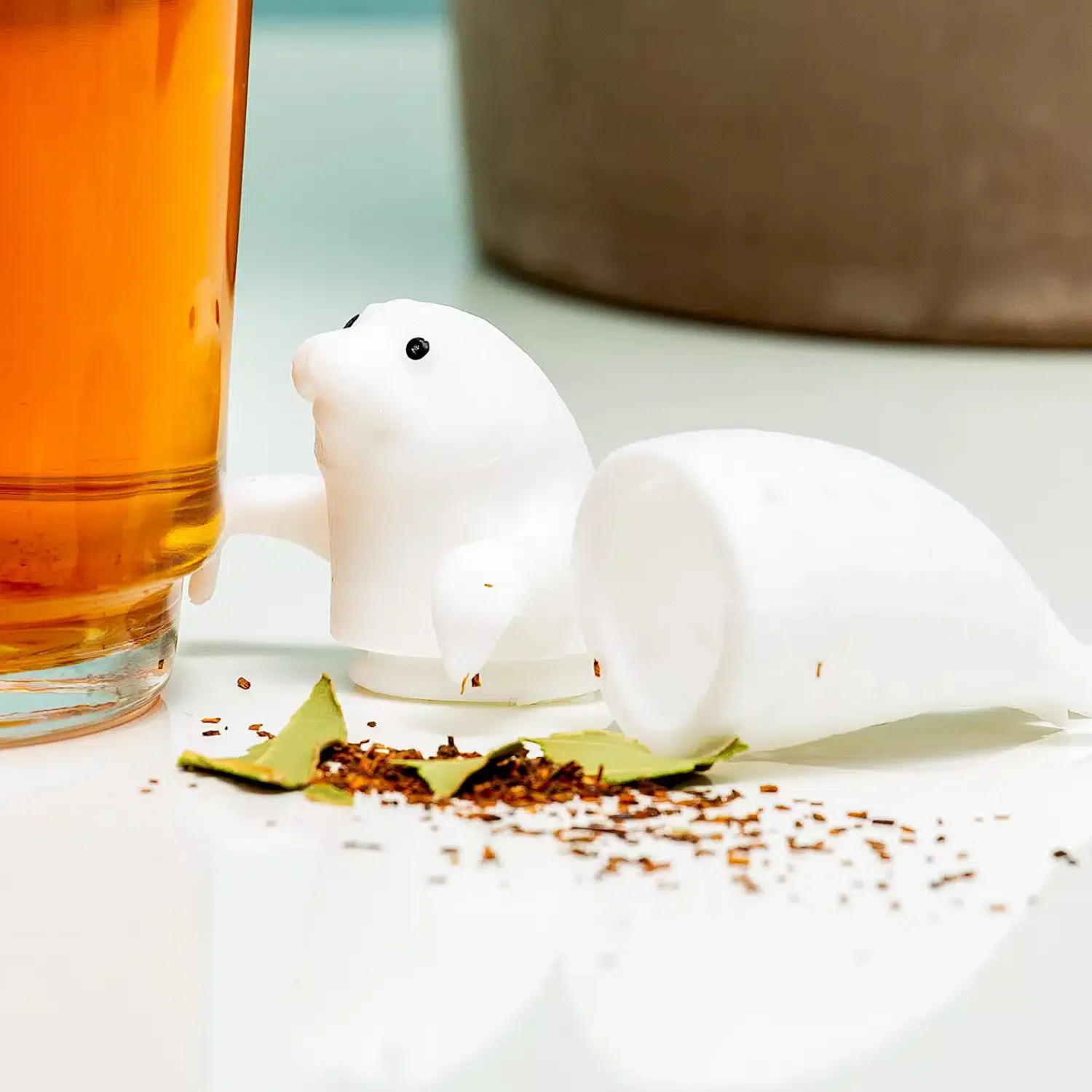 Ditverzinjeniet Thee Eieren|Baby zeehond tea infuser