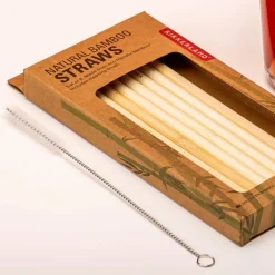 Ditverzinjeniet Duurzaam|Bamboe Rietjes (Set Van 8)