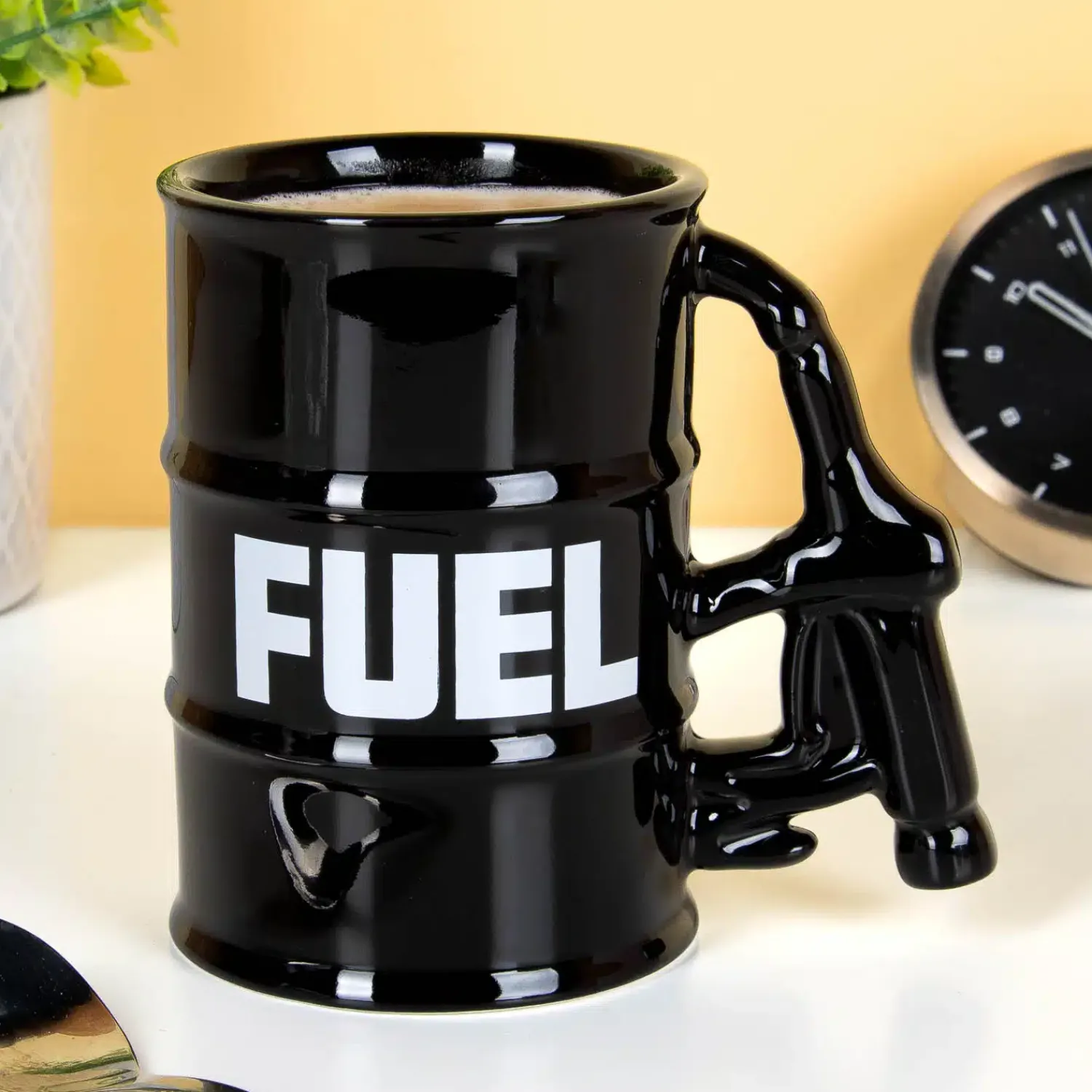 Ditverzinjeniet Mokken & Glazen|Benzinepomp mok