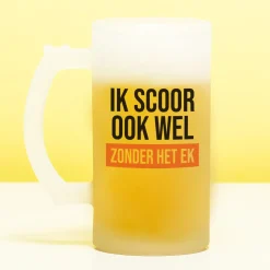 Ditverzinjeniet Mokken & Glazen|Sport|Bierpul Ik scoor ook wel zonder het EK