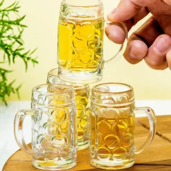 Ditverzinjeniet Borrelen|Bierpul shotglaasjes (set van 4)