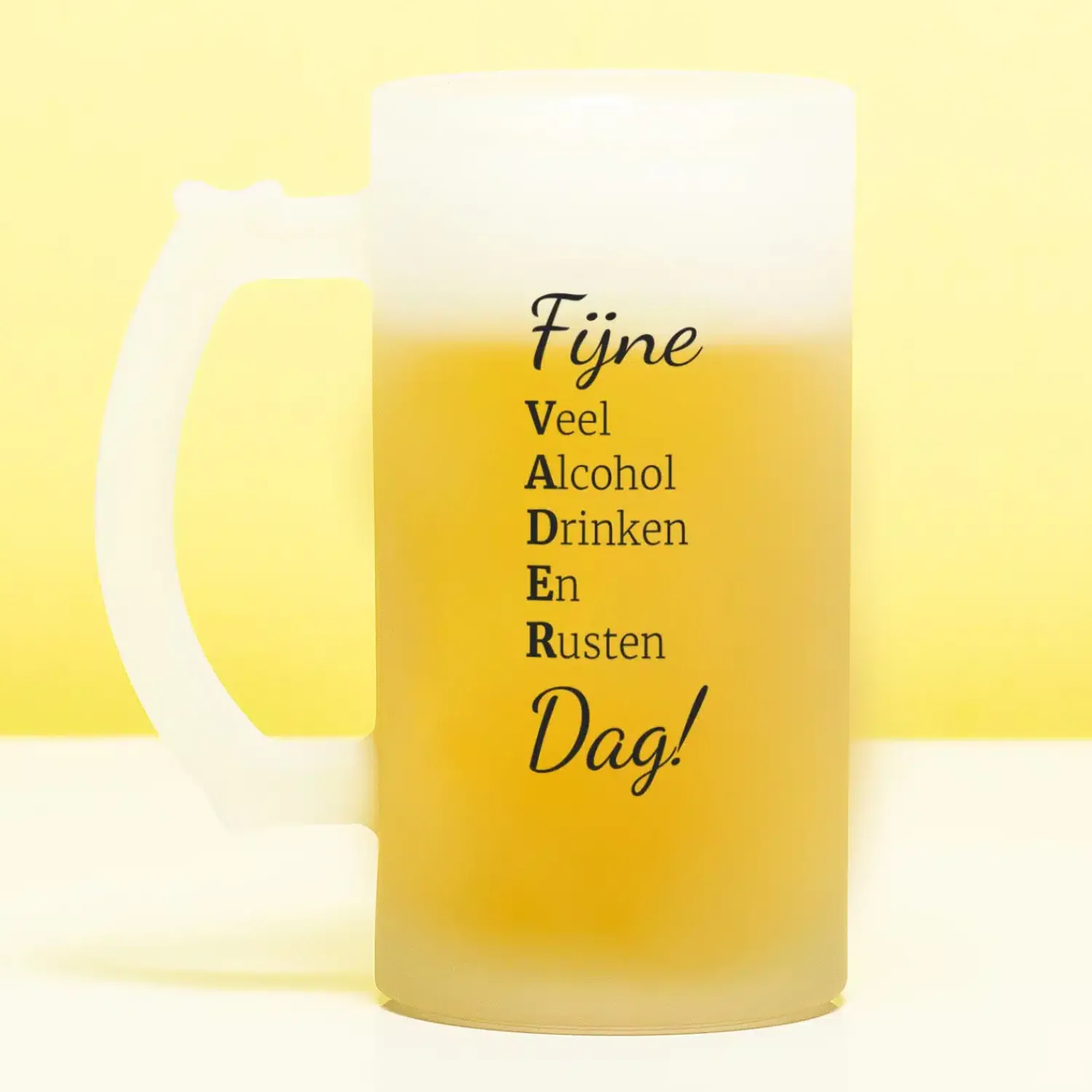 Ditverzinjeniet Mokken & Glazen|Bierpul VADER dag