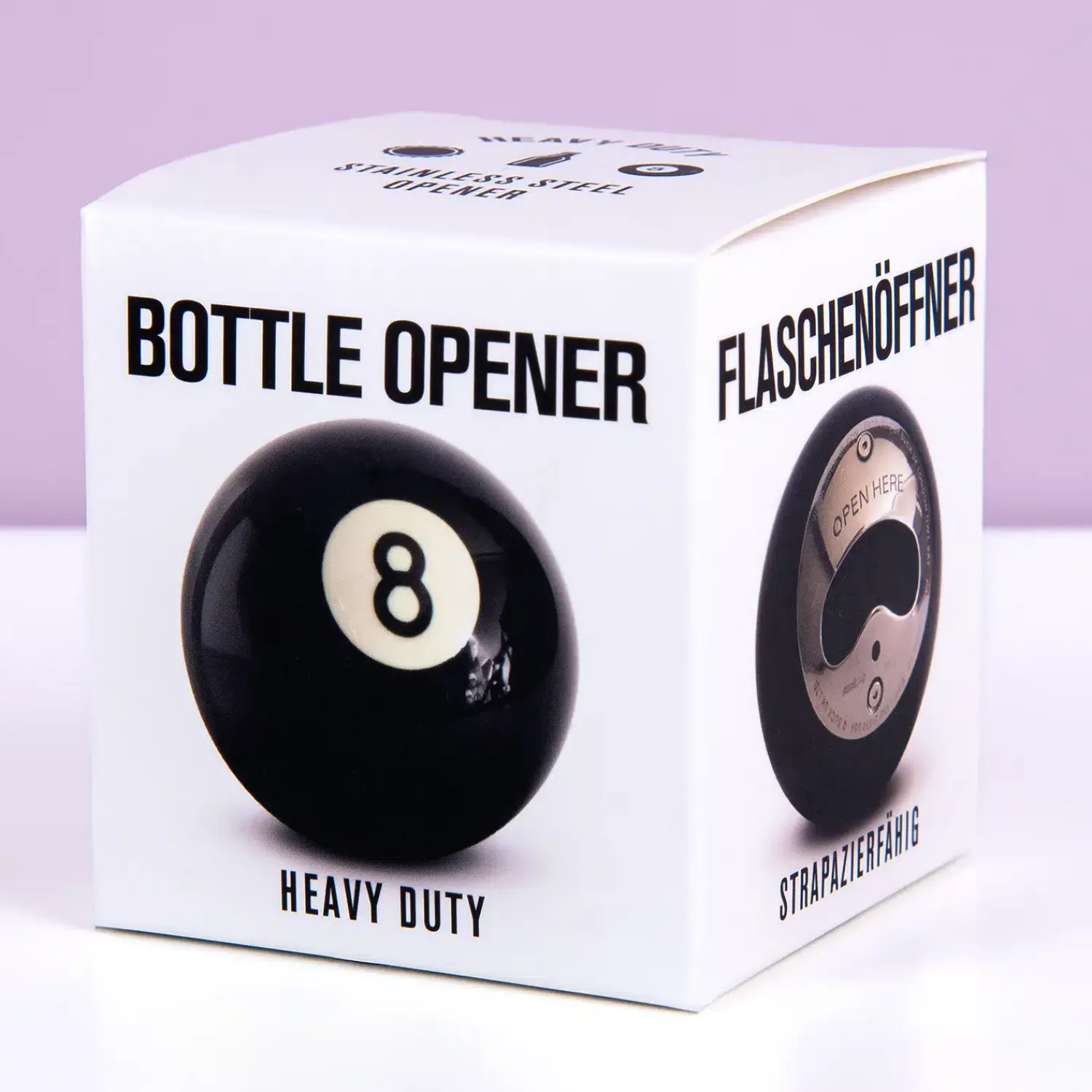 Ditverzinjeniet Flesopeners|Biljartbal flesopener