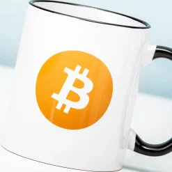 Ditverzinjeniet Mokken & Glazen|Bitcoin mok