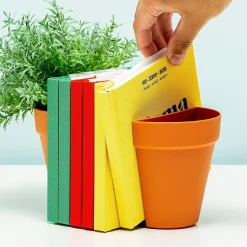 Ditverzinjeniet Boekensteunen|Bloempotten|Bloempot Boekensteun