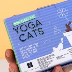 Ditverzinjeniet Bloempotten|Bloempot katten (set van 4)