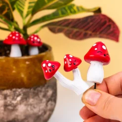 Ditverzinjeniet Bloempotten|Bloempot paddenstoelen (set van 4)