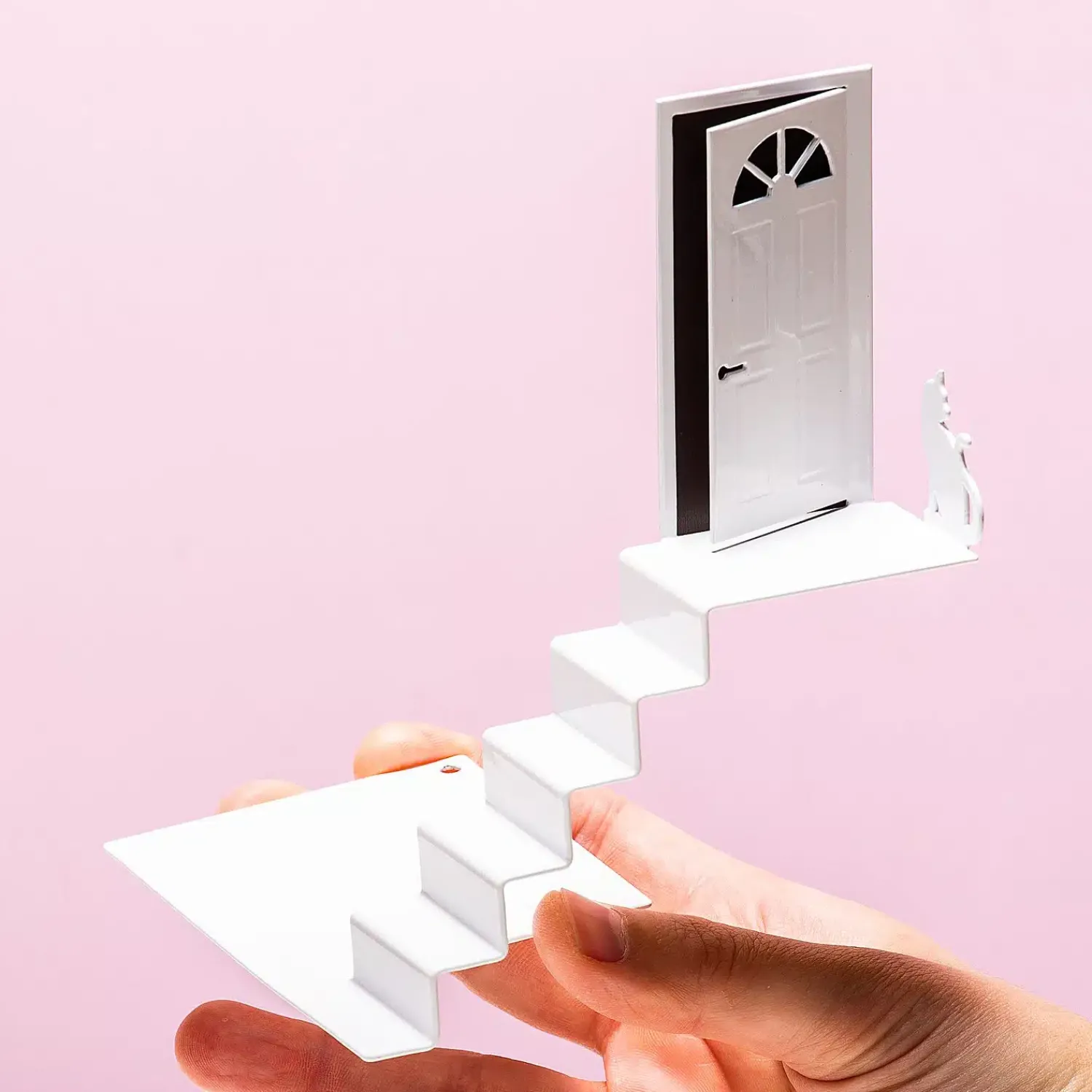 Ditverzinjeniet Boekensteunen|Bookstairs boekensteun (set van 2)