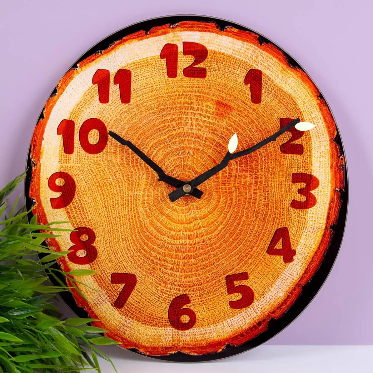 Ditverzinjeniet Klokken En Wekkers|Boomstam klok