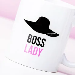 Ditverzinjeniet Mokken & Glazen|Boss lady mok