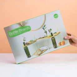 Ditverzinjeniet Borrelen|Bottle Boards serveerplanken (set van 3)