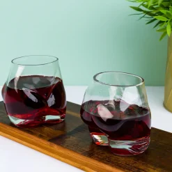 Ditverzinjeniet Mokken & Glazen|Borrelen|Bottoms Up glas (set van 2)