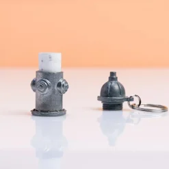 Ditverzinjeniet Sleutelhangers|Brandkraan hondenpenning