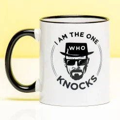 Ditverzinjeniet Mokken & Glazen|Breaking Bad I Am The One Who Knocks Heisenberg Mok