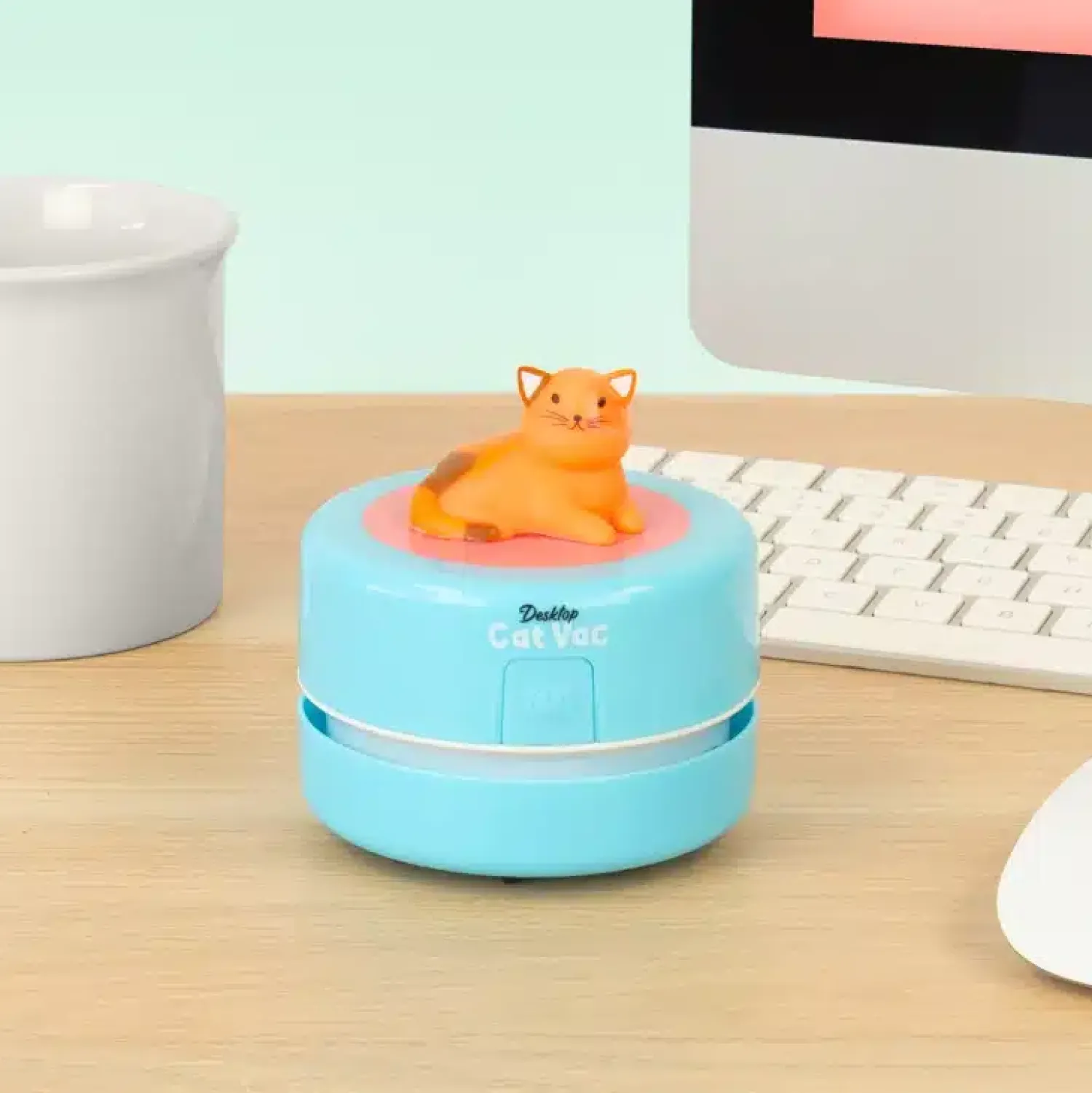 Ditverzinjeniet Kantoor|Bureaustofzuiger met kat