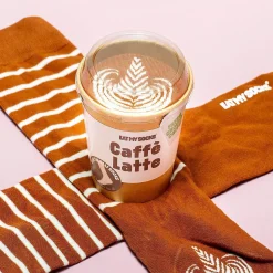 Ditverzinjeniet Sokken|Caffè latte sokken