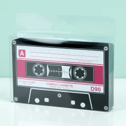Ditverzinjeniet Retro|Onderzetters|Cassettebandjes onderzetters (set van 4)