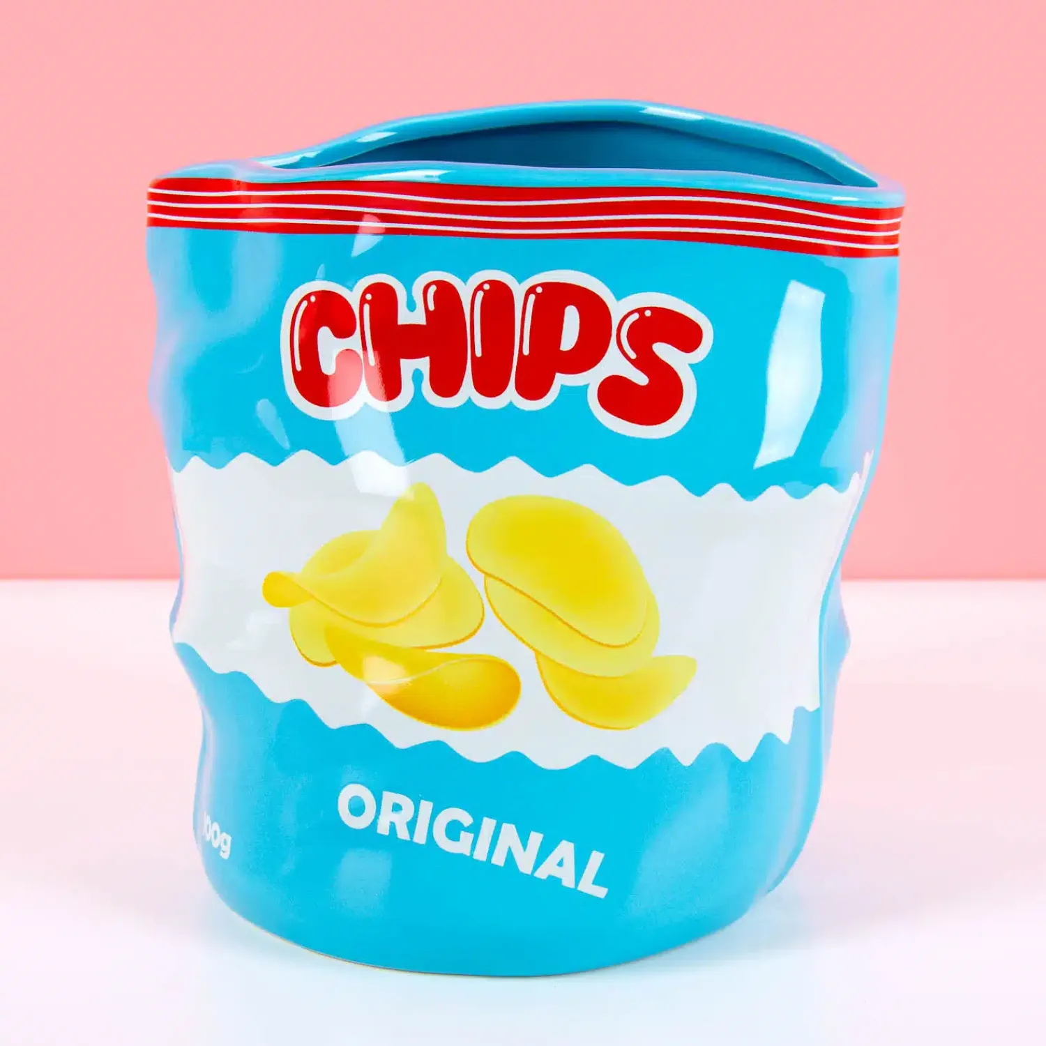 Ditverzinjeniet Bloempotten|Chipszak bloempot