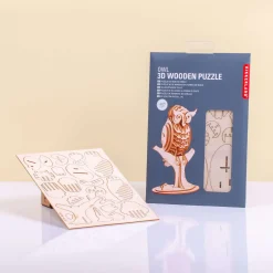 Ditverzinjeniet Puzzels|3D Puzzel Van Hout