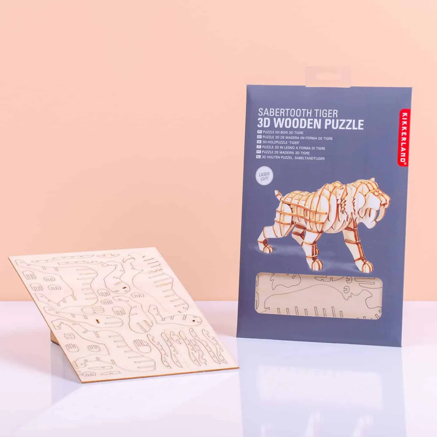 Ditverzinjeniet Puzzels|3D Puzzel Van Hout