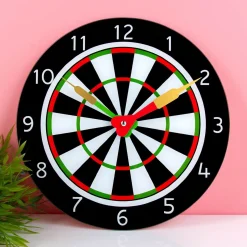 Ditverzinjeniet Klokken En Wekkers|Sport|Dartbord klok