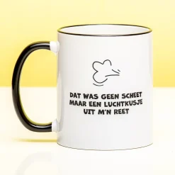 Ditverzinjeniet Mokken & Glazen|Dat was geen scheet mok