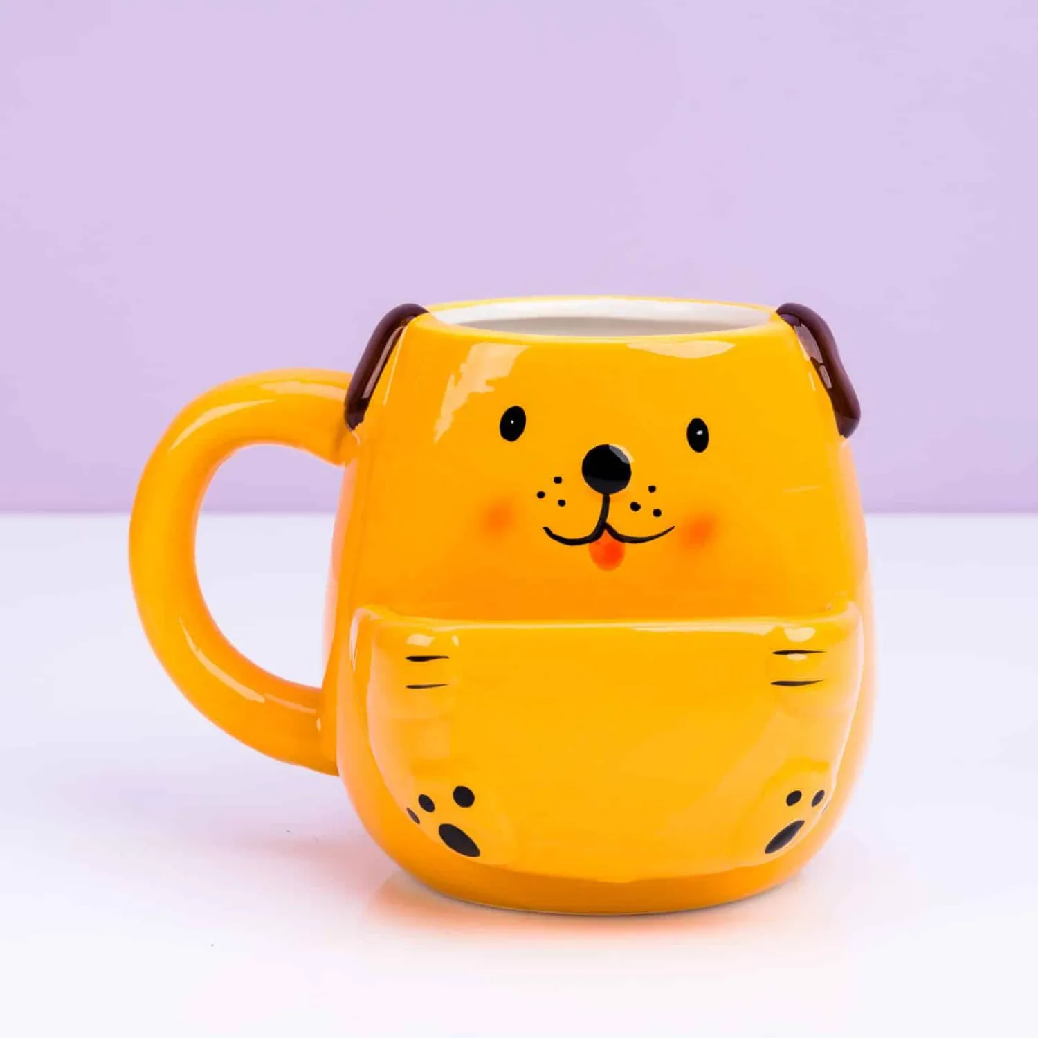 Ditverzinjeniet Mokken & Glazen|Dierenmok met koekvakje