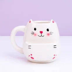 Ditverzinjeniet Mokken & Glazen|Dierenmok met koekvakje