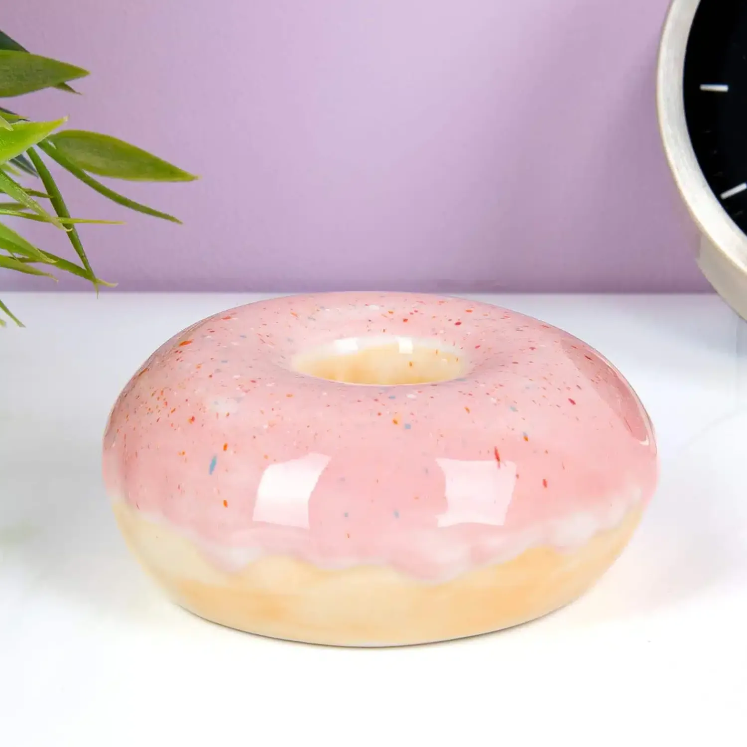 Ditverzinjeniet Kaarsen En Kandelaars|Donut kandelaar