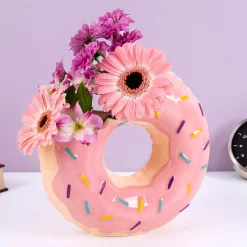 Ditverzinjeniet Vazen|Donut zwemband vaas