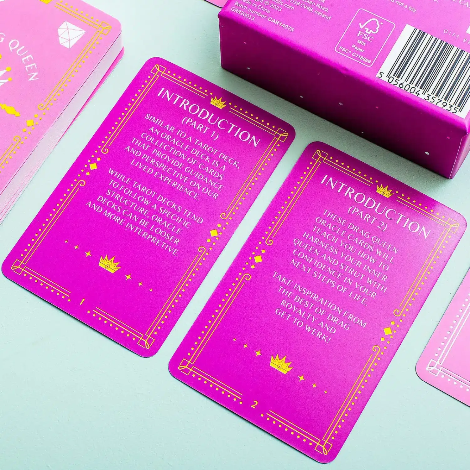 Ditverzinjeniet Mindfulness|Drag Queen orakel kaarten