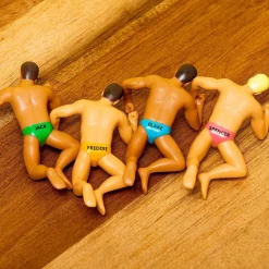 Ditverzinjeniet Borrelen|Drinking Buddies wijnmarkeerders (set van 4)