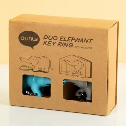 Ditverzinjeniet Sleutelhangers|Duo Elephant sleutelhanger