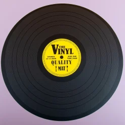 Ditverzinjeniet Retro|Onderzetters|Elpee placemat (één stuk)