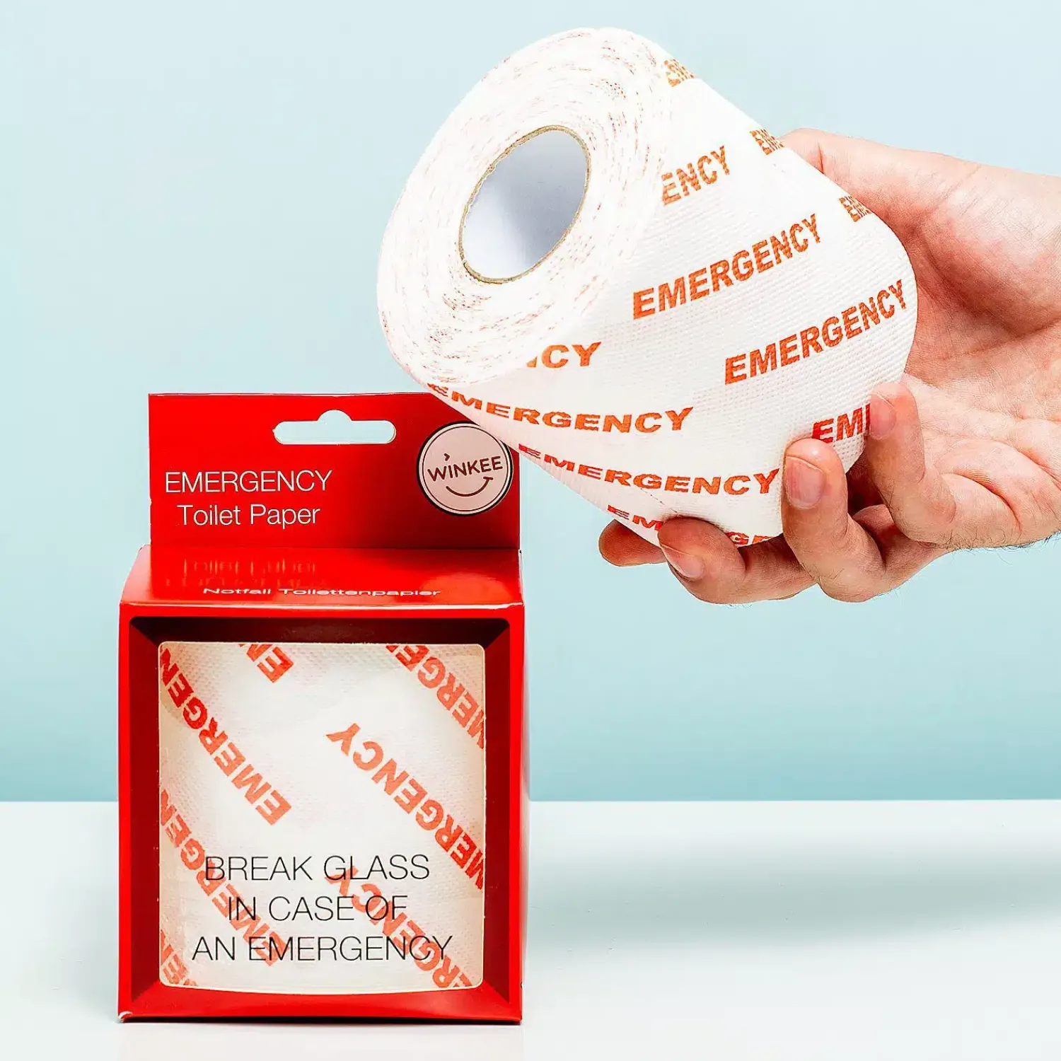 Ditverzinjeniet Badkamer|Emergency wc-papier