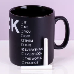 Ditverzinjeniet Mokken & Glazen|Fuck mok