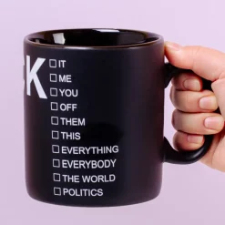 Ditverzinjeniet Mokken & Glazen|Fuck mok