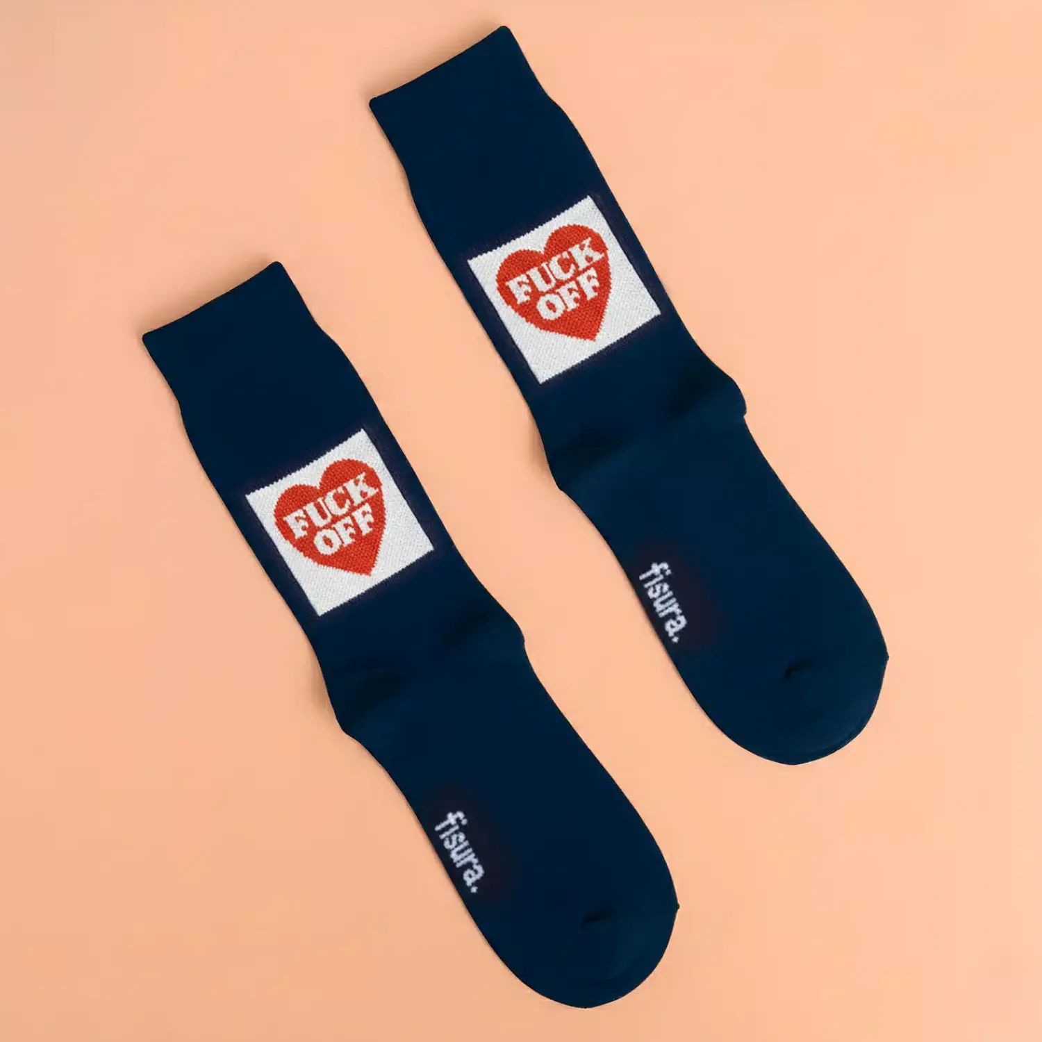 Ditverzinjeniet Sokken|Fuck Off hartjessokken