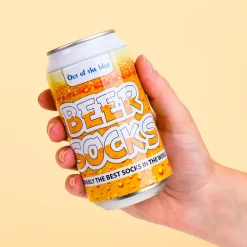 Ditverzinjeniet Sokken|Gele biersokken