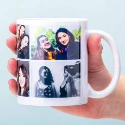 Ditverzinjeniet Mokken & Glazen|Gepersonaliseerde fotomok met zes afbeeldingen