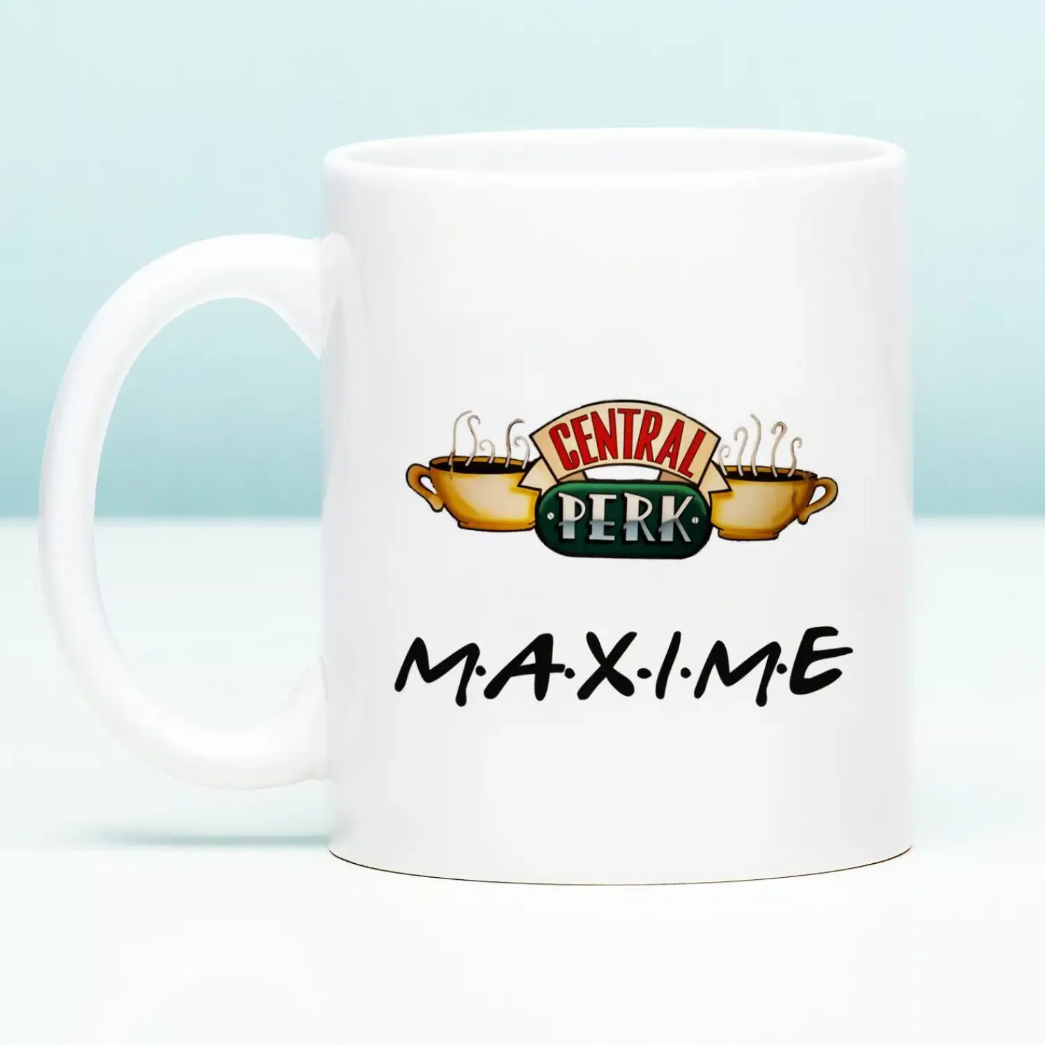 Ditverzinjeniet Mokken & Glazen|Gepersonaliseerde Mok Friends Central Perk Naam