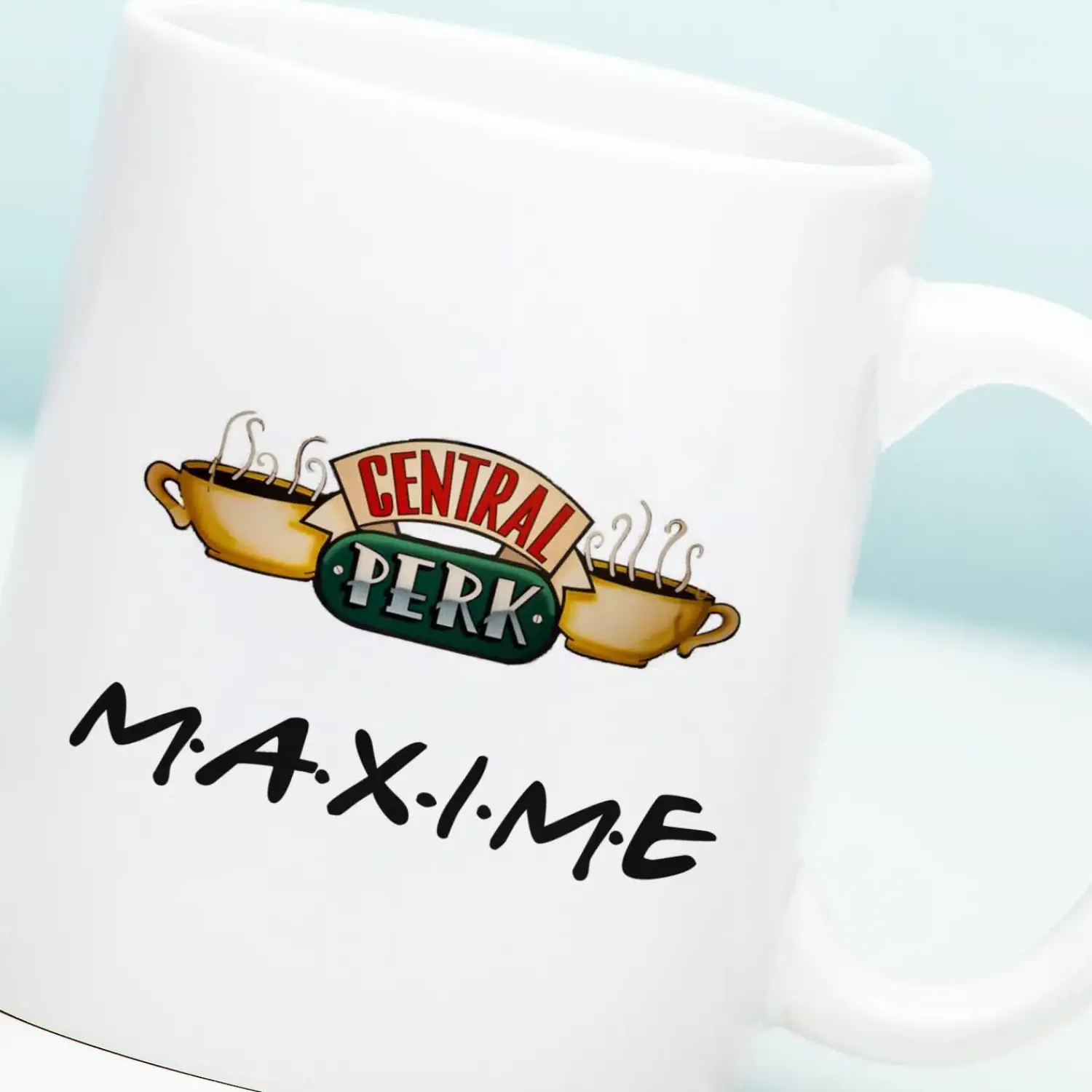 Ditverzinjeniet Mokken & Glazen|Gepersonaliseerde Mok Friends Central Perk Naam
