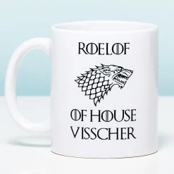 Ditverzinjeniet Mokken & Glazen|Gepersonaliseerde Mok Game Of Thrones House Of