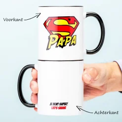 Ditverzinjeniet Mokken & Glazen|Gepersonaliseerde mok Superpapa