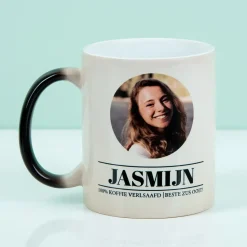Ditverzinjeniet Mokken & Glazen|Gepersonaliseerde warmtegevoelige mok met foto